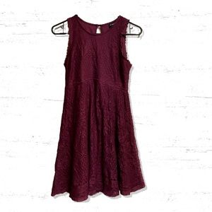 Burgundy my Michelle dress